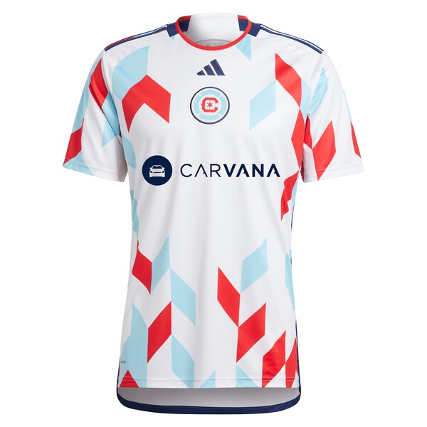 Chris Brady Chicago Fire adidas 2024 A Kit For All Replica Player Jersey?ยจC White - Image 2