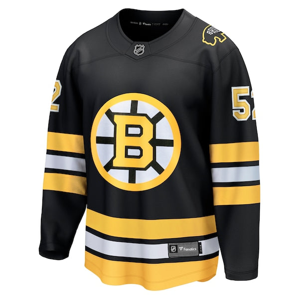 Sean Kuraly Boston Bruins Home Breakaway Player Jersey - Black - Image 2