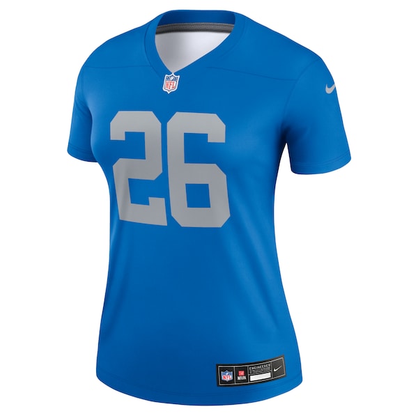 Jahmyr Gibbs Detroit Lions Nike Women's Alternate Legend Player Performance Top - Blue - Image 2