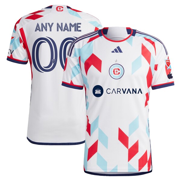 Chicago Fire adidas 2024 A Kit For All Authentic Custom Jersey?ยจC White