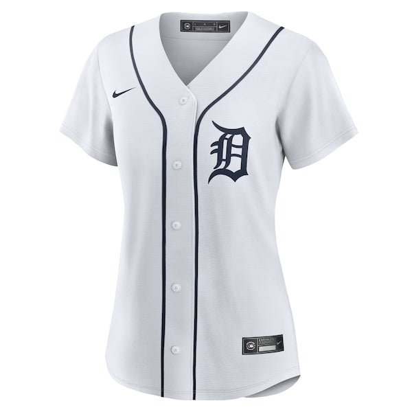 Zach McKinstry Detroit Tigers Nike Women's Home Replica Jersey - White - Image 2