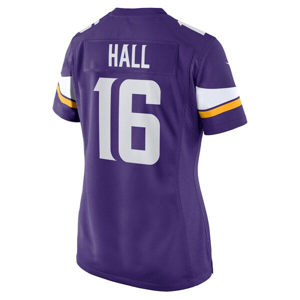 Jaren Hall Minnesota Vikings Nike Women's Game Jersey - Purple - Image 3