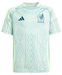 Alternative view of Mexico National Team adidas Youth 2024 Away Replica Jersey - Green