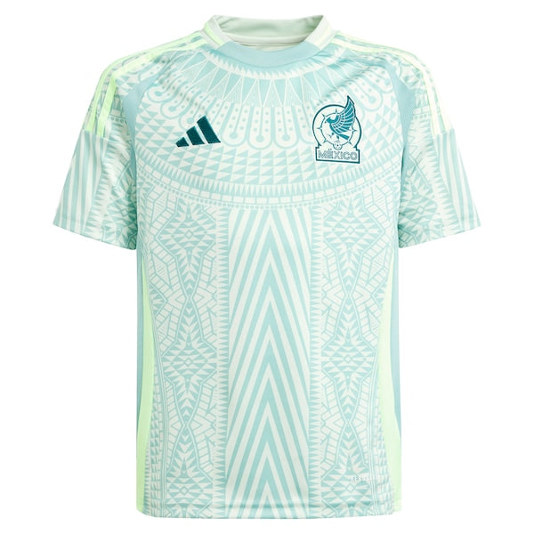 Mexico National Team adidas Youth 2024 Away Replica Jersey - Green - Image 2
