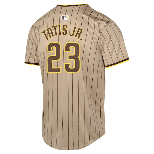 Fernando Tatis Jr. San Diego Padres Nike Youth Alternate Limited Player Jersey - Sand - Image 3