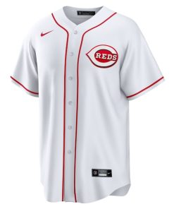 Alternative view of Christian Encarnacion-Strand Cincinnati Reds Nike Home Replica Jersey - White