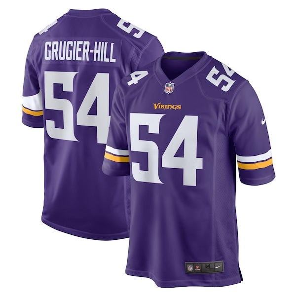 Kamu Grugier-Hill Minnesota Vikings Nike Game Jersey - Purple