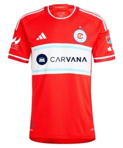 Alternative view of Jonathan Bamba Chicago Fire adidas 2024 Return To Red Authentic Player Jersey - Red