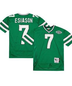 Alternative view of Boomer Esiason New York Jets 1993 Authentic Throwback Retired Player Pocket Jersey - Kelly Green
