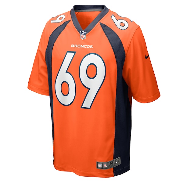 Mike McGlinchey Denver Broncos Nike Game Player Jersey - Orange - Image 2