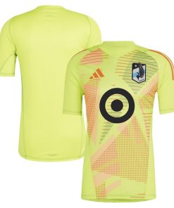 Minnesota United FC adidas 2024 Goalkeeper Jersey - Yellow