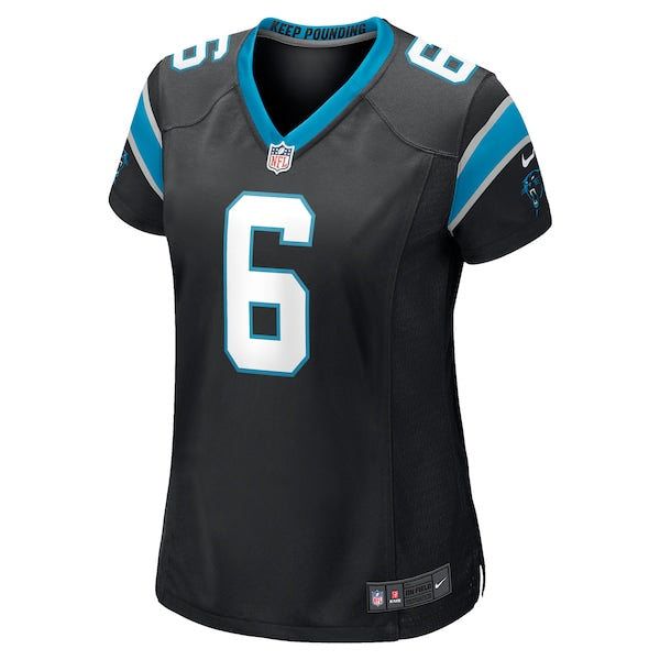 Baker Mayfield Carolina Panthers Nike Women's Home Player Game Jersey - Black - Image 2