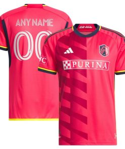 St. Louis City SC adidas 2024 CITY Kit Authentic Custom Jersey - Red