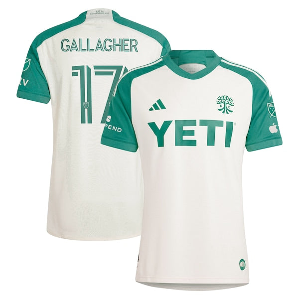 Jon Gallagher Austin FC adidas 2024 The Armadillo Kit Authentic Player Jersey?ยจC Tan