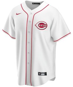 Alternative view of Cincinnati Reds Nike Home Pick-A-Player Retired Roster Replica Jersey - White