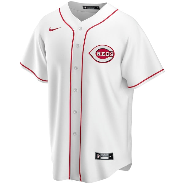 Cincinnati Reds Nike Home Pick-A-Player Retired Roster Replica Jersey - White - Image 2