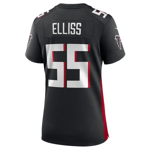 Kaden Elliss Atlanta Falcons Nike Women's Game Player Jersey - Black - Image 4