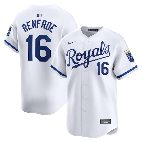 Hunter Renfroe Kansas City Royals Nike Home Limited Player Jersey?ยจC White