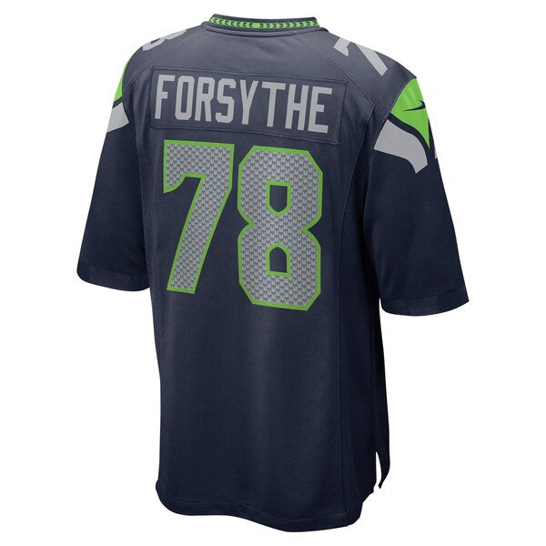 Stone Forsythe Seattle Seahawks Nike Game Jersey - College Navy - Image 3