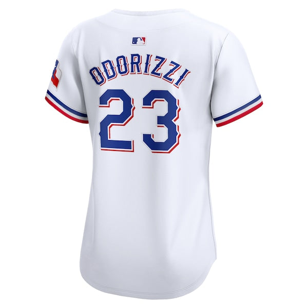 Jake Odorizzi Texas Rangers Nike Women's Home Limited Player Jersey - White - Image 3