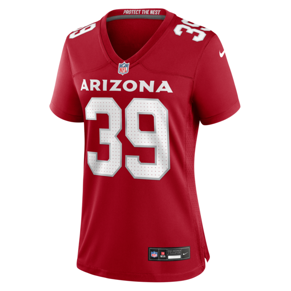 Patrick McMorris Arizona Cardinals Nike Women's Team Game Jersey - Cardinal - Image 2