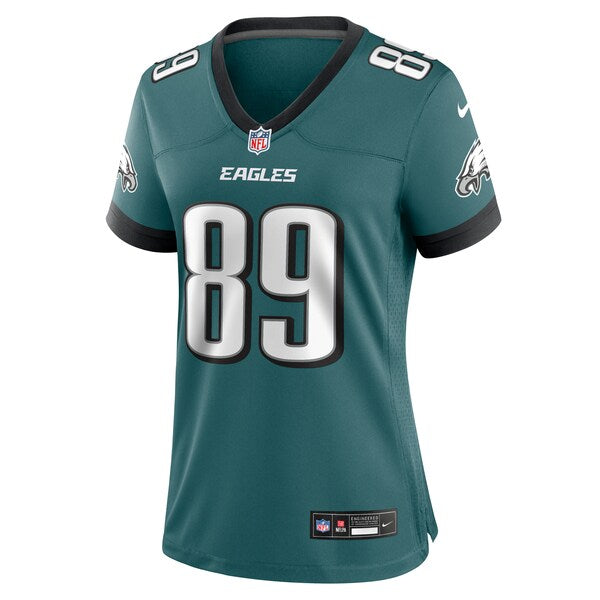 Johnny Wilson Philadelphia Eagles Nike Women's Team Game Jersey - Midnight Green - Image 3