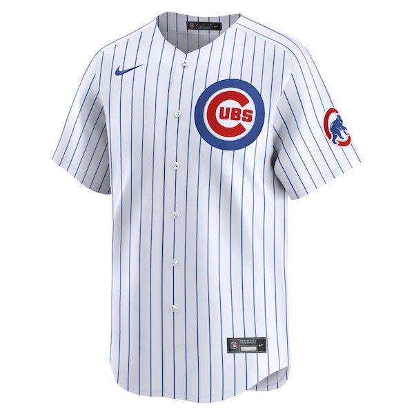 Yan Gomes Chicago Cubs Nike Home Limited Player Jersey - White - Image 2