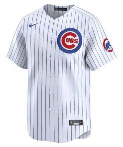 Alternative view of Nick Madrigal Chicago Cubs Nike Home Limited Player Jersey - White