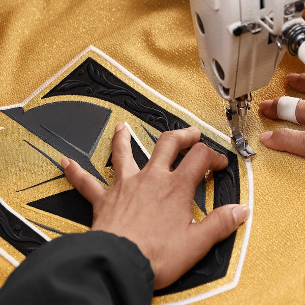 Vegas Golden Knights Home Authentic Pro Custom Jersey - Gold - Image 4