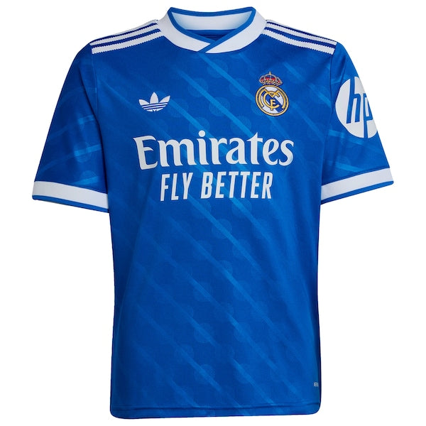 Jude Bellingham Los Merengues adidas Youth 2025/26 Third Replica Player Jersey - Blue - Image 2