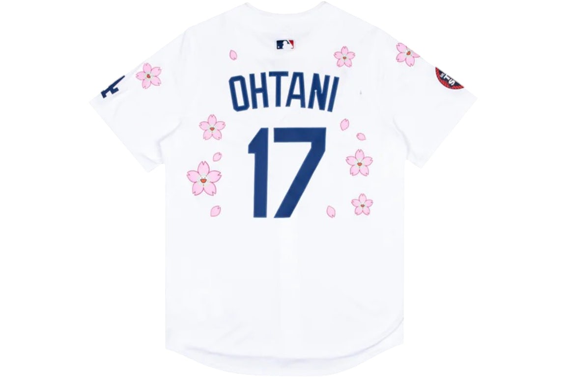 Nike x Takashi Murakami x MLB World Tour Tokyo Series 2025 Dodgers Ohtani Jersey - Image 2