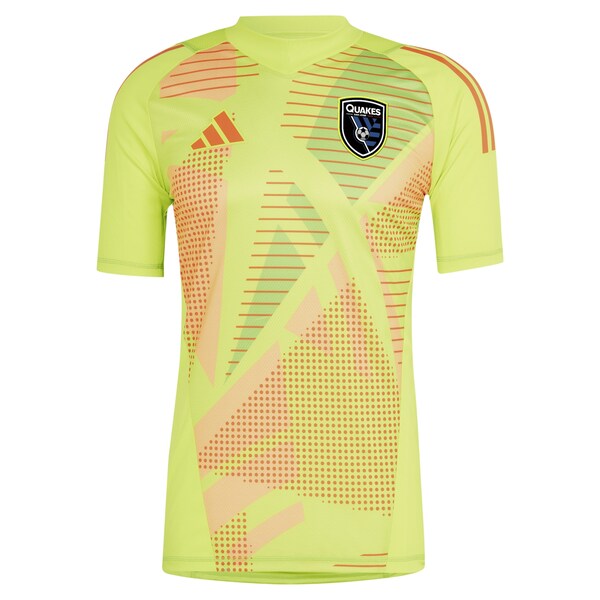 San Jose Earthquakes adidas 2024 Goalkeeper Jersey - Yellow - Image 2