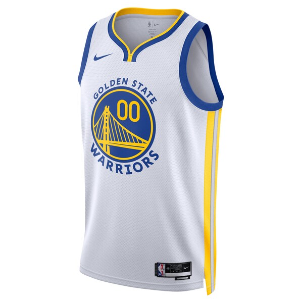 Golden State Warriors Nike Unisex Swingman Custom Jersey White - Association Edition - Image 2