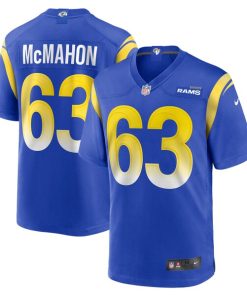 Dylan McMahon Los Angeles Rams Nike Team Game Jersey -  Royal