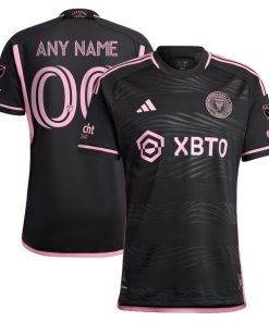 Inter Miami CF adidas 2024 La Noche Authentic Custom Jersey - Black