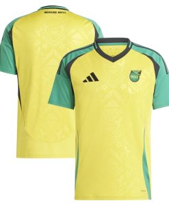 Jamaica National Team adidas 2024 Home Replica Jersey - Yellow