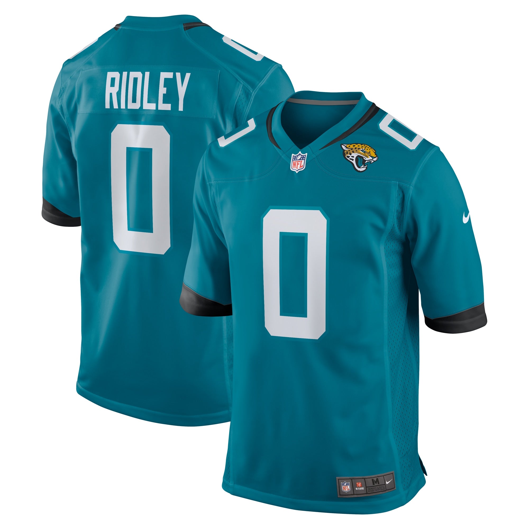 Calvin Ridley Jacksonville Jaguars Nike Game Jersey - White/Teal - Image 6