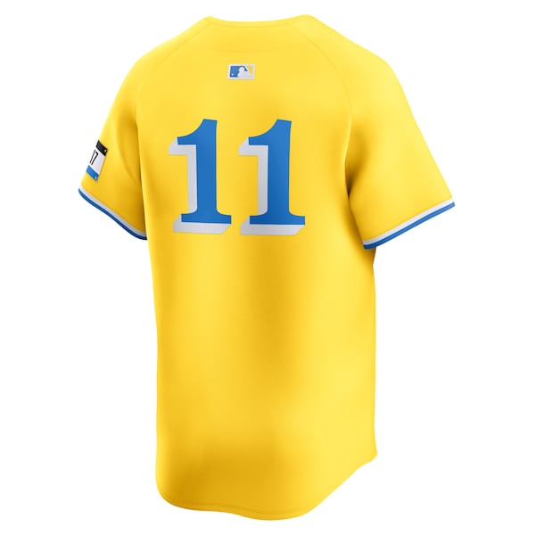 Rafael Devers Boston Red Sox Nike City Connect Limited Player Jersey - Gold - Image 4
