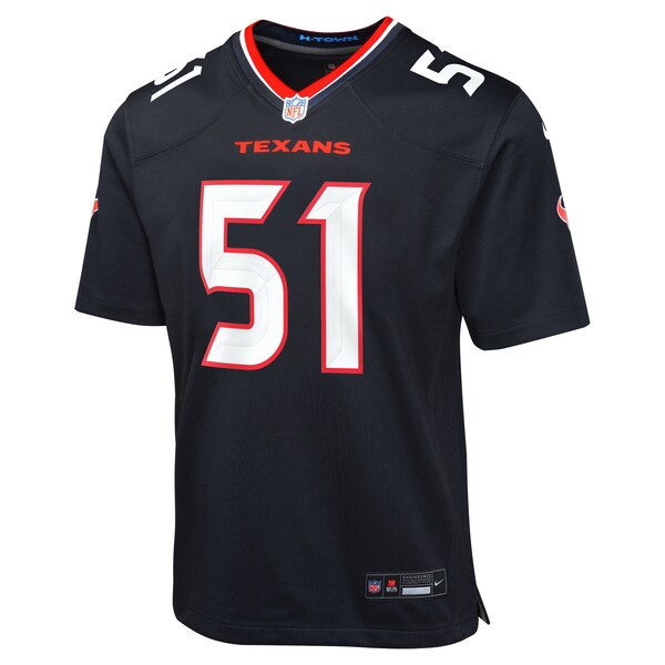 Will Anderson Jr. Houston Texans Nike Youth Game Jersey - Navy/White - Image 3