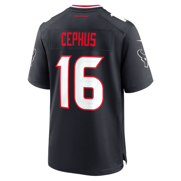 Quintez Cephus Houston Texans Nike Team Game Jersey - Navy - Image 3