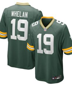 Alternative view of Daniel Whelan Green Bay Packers Nike  Game Jersey -  Green
