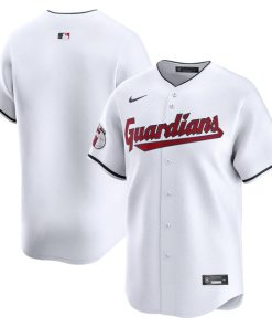 Tanner Bibee Cleveland Guardians Nike Home Limited Player Jersey - White