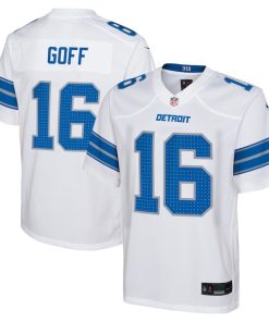 Jared Goff Detroit Lions Nike Youth Player Game Jersey - White