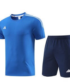 Adidas Short Sleeve Training Jersey Set - AD02- Sky Blue