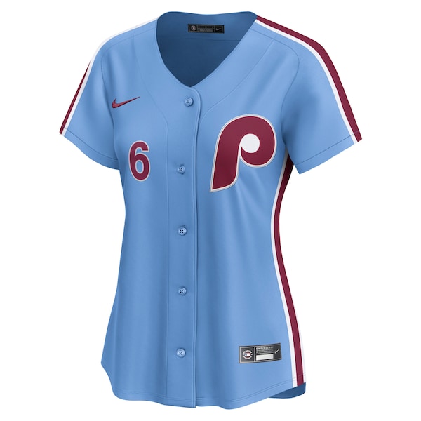 Ryan Howard Philadelphia Phillies Nike Women's Alternate Limited Jersey - Light Blue/White - Image 3