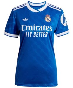 Alternative view of Los Merengues adidas Women's 2025/26 Third Replica Jersey - Blue