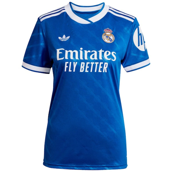 Los Merengues adidas Women's 2025/26 Third Replica Jersey - Blue - Image 2