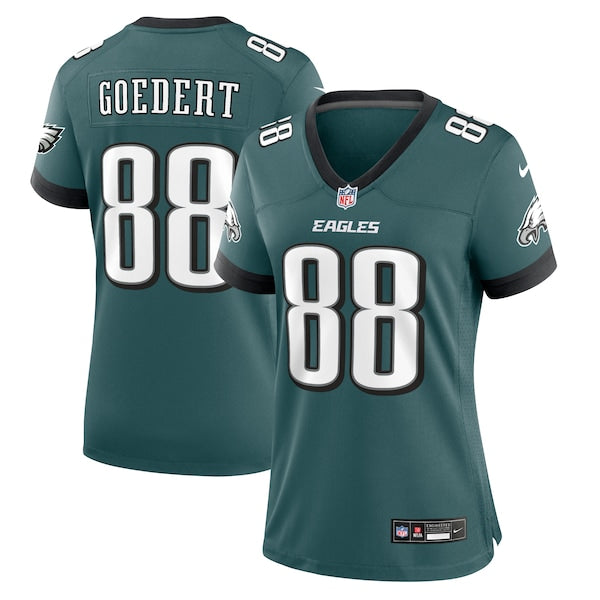 Dallas Goedert Philadelphia Eagles Nike Women's Team Game Jersey - Midnight Green/Black - Image 2