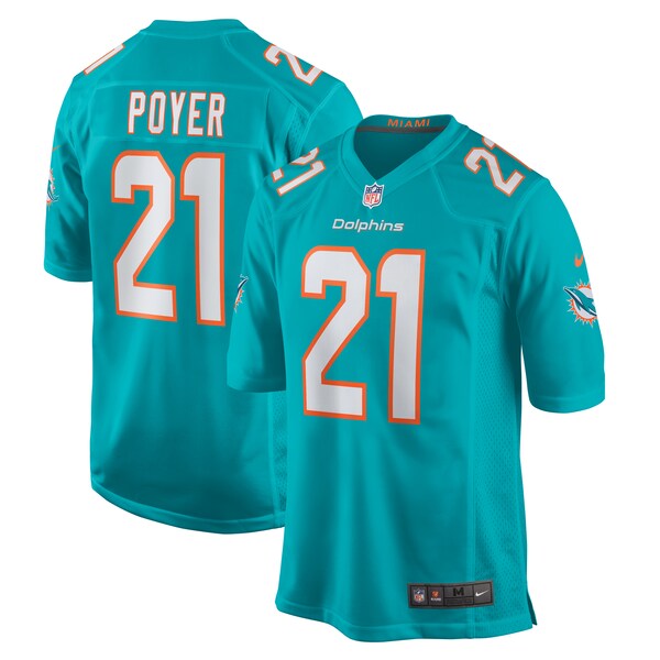 Jordan Poyer Miami Dolphins Nike Game Jersey - Aqua - Image 2