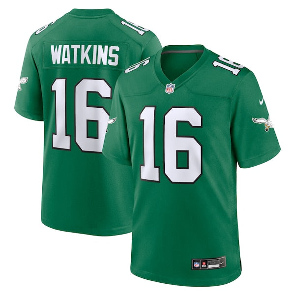 Quez Watkins Philadelphia Eagles Nike Alternate Game Jersey - Kelly Green/Green - Image 2